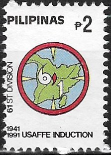 PH 2119h Philippine Definitive Stamp from 1991 - United States Armed Forces in the Far East