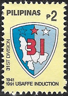 PH 2120e Philippine Definitive Stamp from 1991 - United States Armed Forces in the Far East