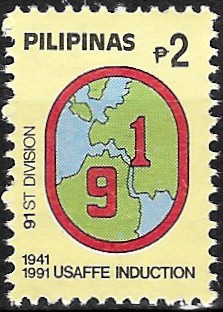 PH 2120k Philippine Definitive Stamp from 1991 - United States Armed Forces in the Far East