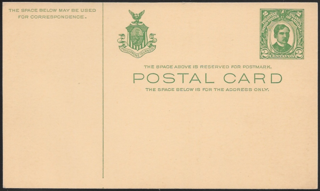 1934 UX14 "Rizal Green, 2c"