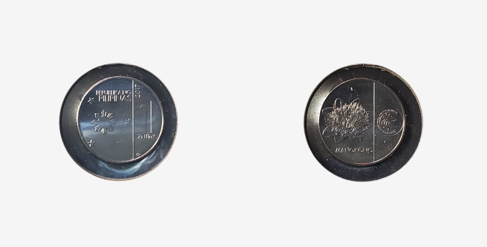 2017 KM297 1 sentimo coin
