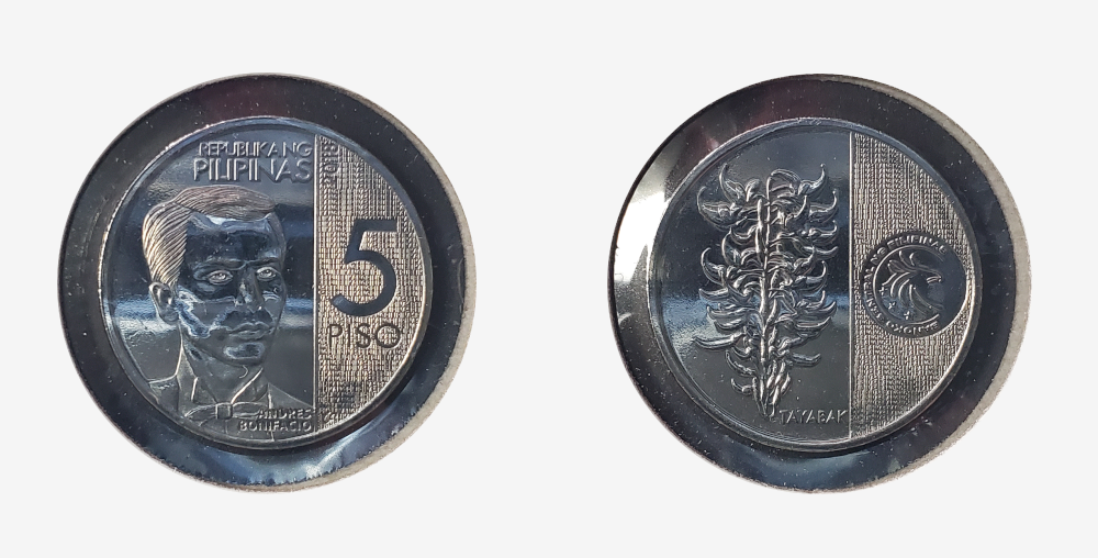 2018 KM302 5 piso coin