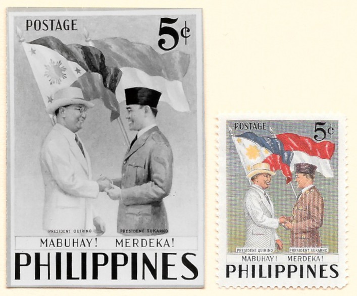 Photographic essay and postage stamp