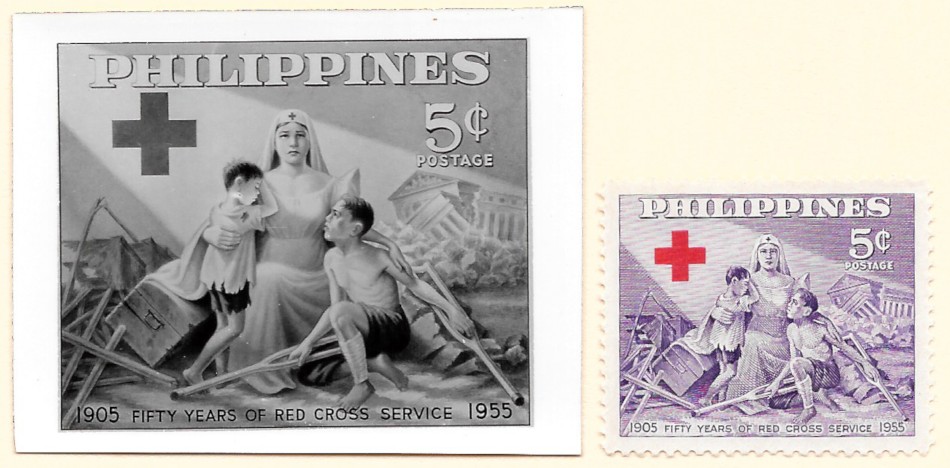 Photographic essay and postage stamp