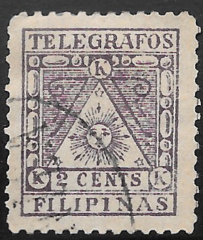 1898 Telegraphic 2c used