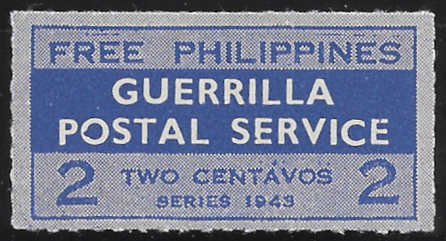 1943 Philippines Guerilla Postal Service Stamp