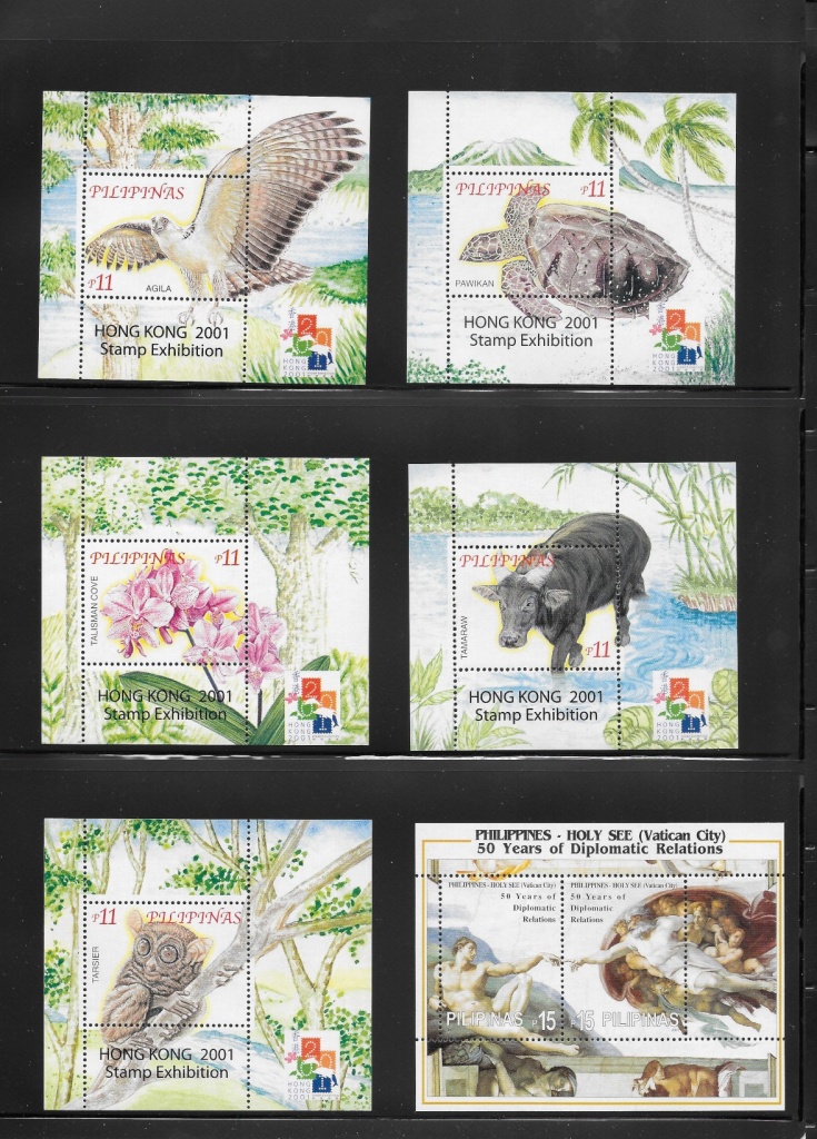 Philippines 2001 stamp set page 5