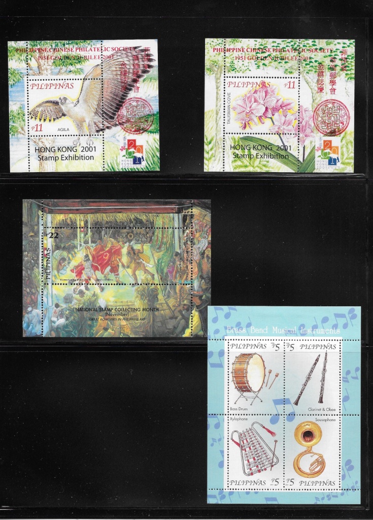 Philippines 2001 stamp set page 6