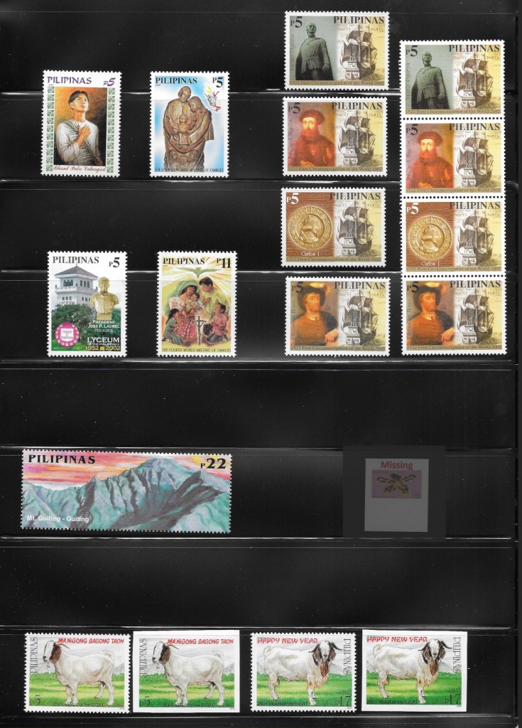 Philippines 2002 stamp set page 3