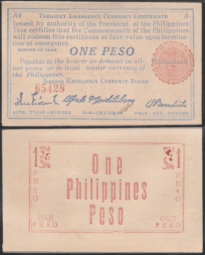 1944 Negros 1p