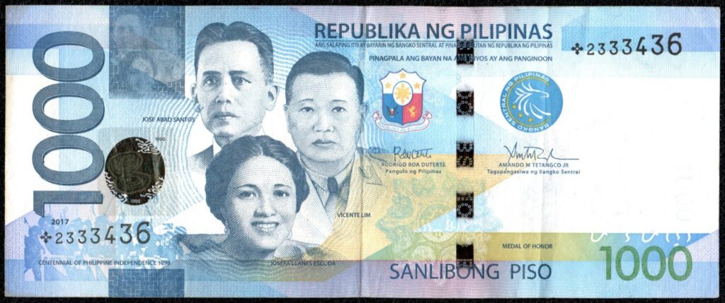 1000 Piso Star Note