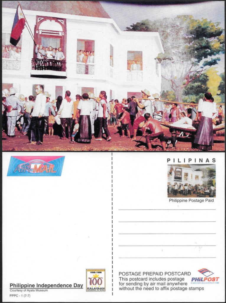 1998 Postal Card - 100 Years Kalayan #7