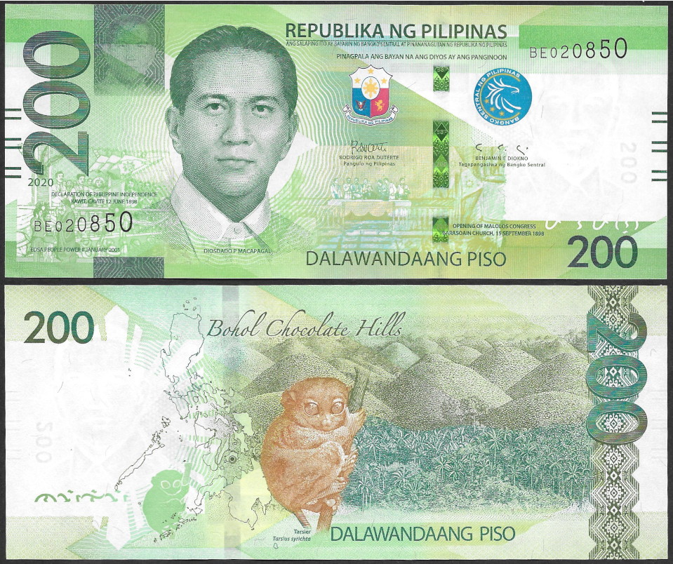 2020 New Generation 200 Piso Banknote