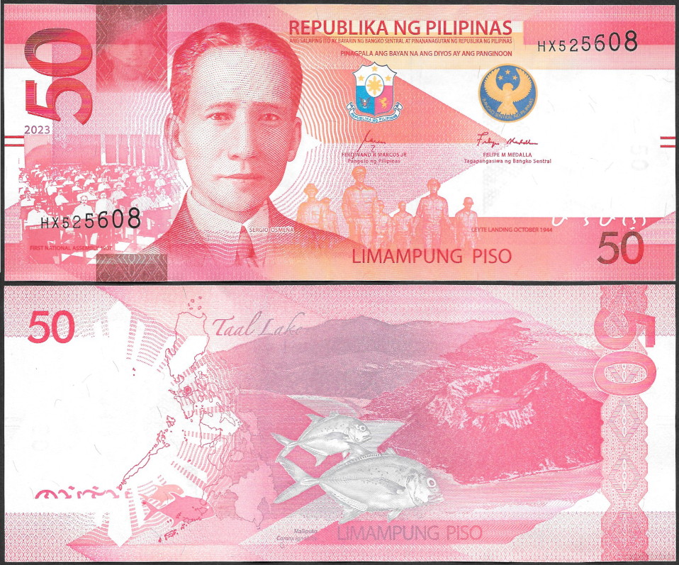 2023 New Generation 50 Piso Banknote
