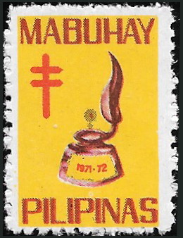 1971 Philippine Christmas Seal