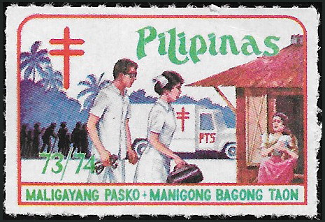 1973 Philippine Christmas Seal