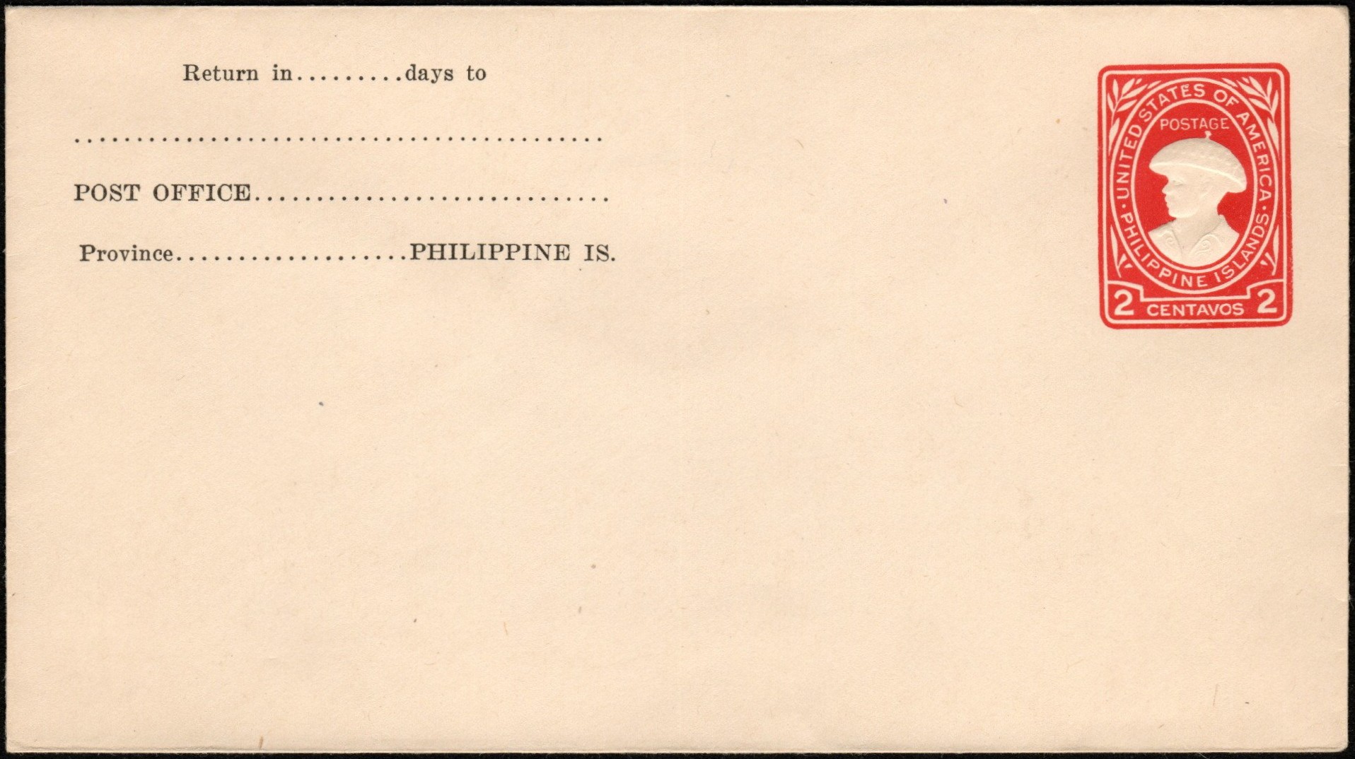 Scott:U41 / UPSS:106a  2c Juan del la Cruz on white paper]